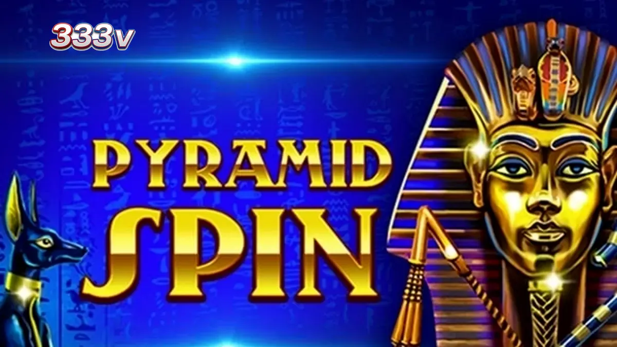 Tampilan visual slot Pyramid Spin dengan latar belakang piramida kuno.