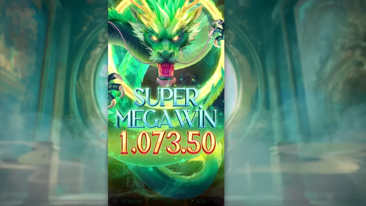 Tampilan visual slot Mythical Guardians dengan tema mitologi Tiongkok yang megah